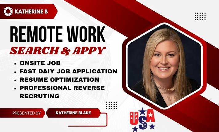 I will search and apply jobs | Search and apply | Job application | Search remote jobs