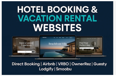 Build and Setup Vacation Rental or Hotel Direct Booking Website with OwnerRez