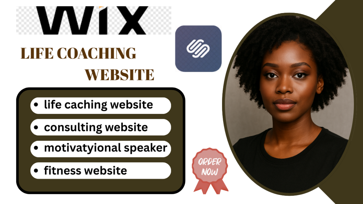 I will design a professional life coaching website with booking, payment integrations