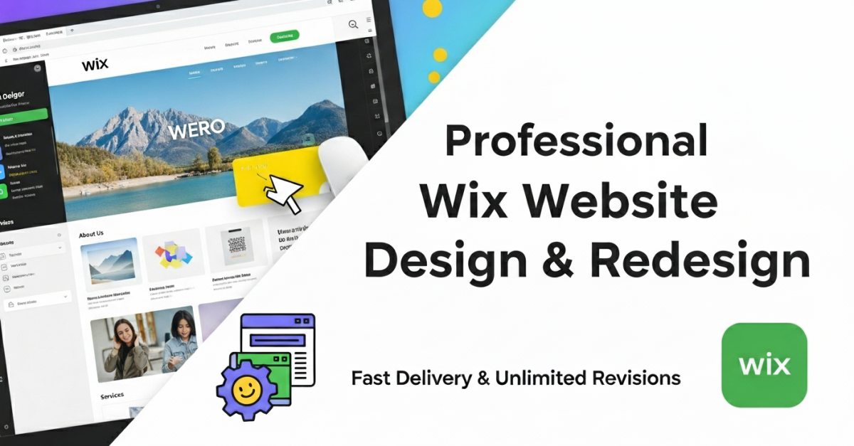 I will design or redesign a professional Wix website with SEO optimization