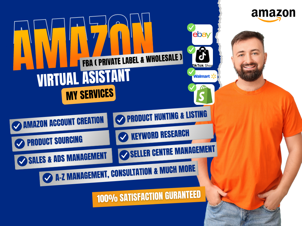 Be Your Expert Amazon FBA Consultant and Virtual Assistant