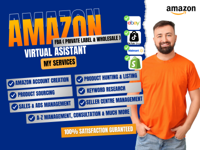 Be Your Expert Amazon FBA Consultant and Virtual Assistant