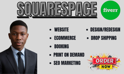 I will set up Etsy and Squarespace Printful Store with SEO Product Listing and Mockups