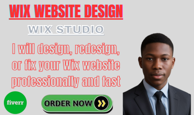 I will design, redesign, or fix your Wix website professionally within 5 hours