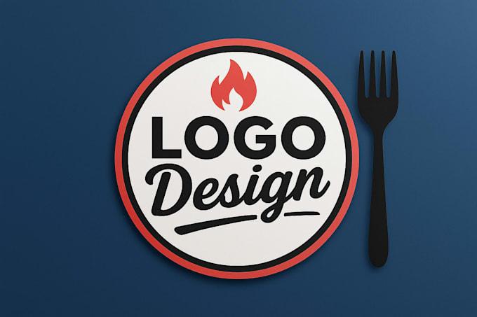 I will design a logo for your catering brand, company, store, restaurant, mall, or business