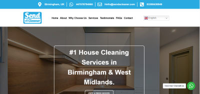 I will cleaning service website with booking koala, booking koala website booking koala