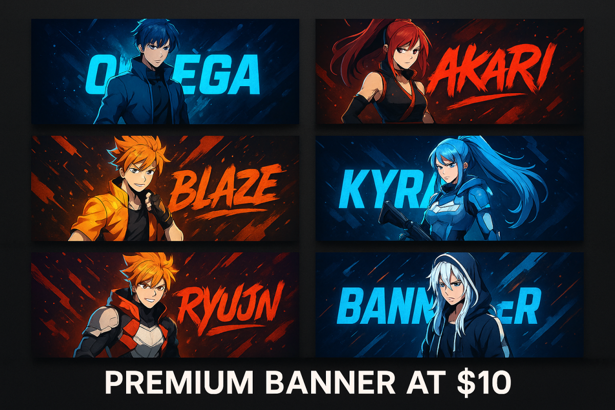 I Will Get the Best Twitch Logo, Twitch Banners, Banner Overlay, and Twitch Overlay