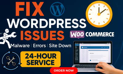 Fix, Solve, WordPress Errors Bugs Site Down Issues Clean Malware Urgently Fast