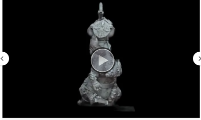 I will sculpt 3d Warhammer 40k miniatures model DnD action figure 3d printing toys AOS