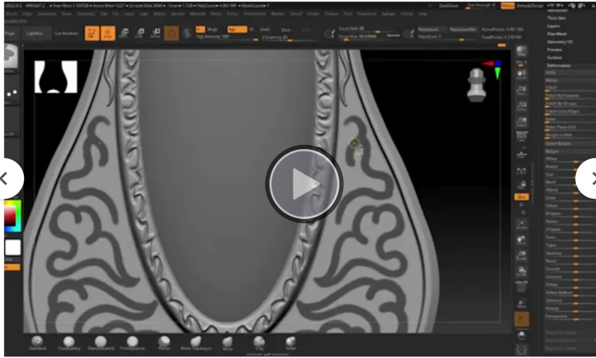 I will sculpt 3D Bas Relief, 3D Coin CNC Design, 3D Laser Engraving and 3D Printing