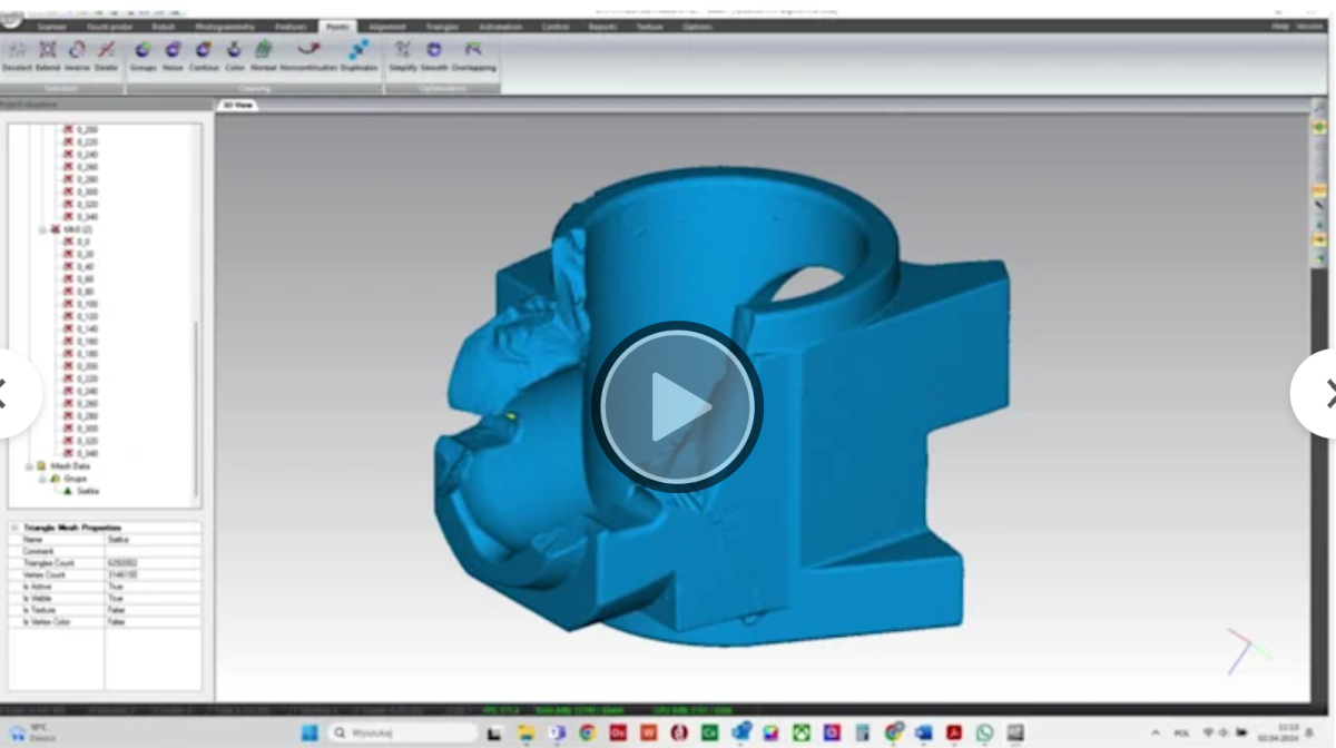 I will do reverse engineering CAD model using quick surface modelling parametric software