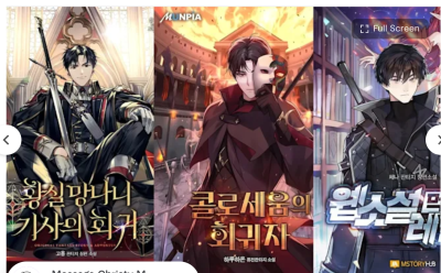 I will design light novel manhwa webtoon cover anime manga shonen webnovel book cover