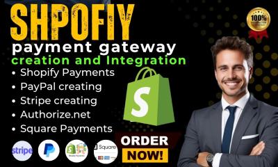 I will create Shopify payment gateway integrate Shopify Balance PayPal
