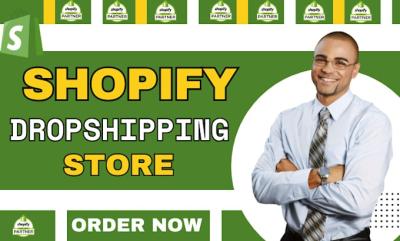 I Will Design a 7-Figure Shopify Dropshipping Store Website