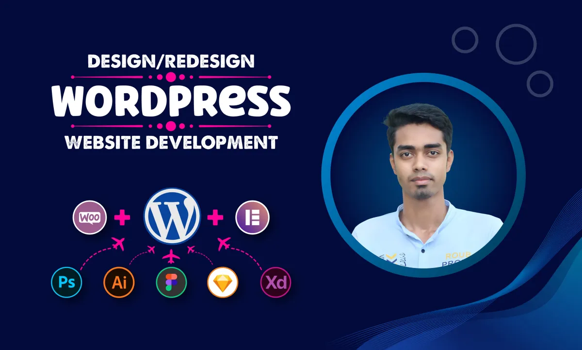I will develop a professional and functional WordPress website