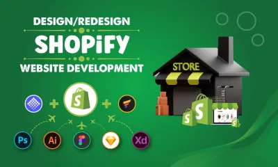 I Will Develop Custom Shopify Website from Figma, XD, or PSD Design