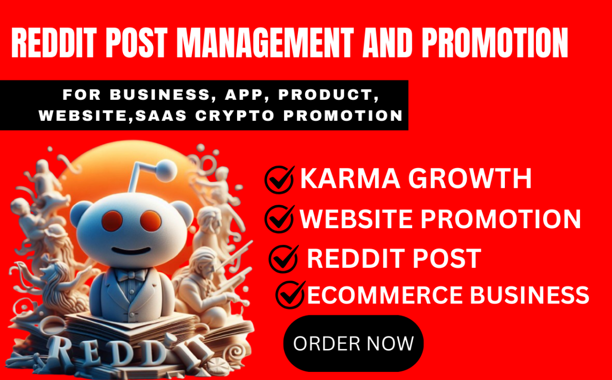 I will social media marketing management reddit marketer, virtual assistant