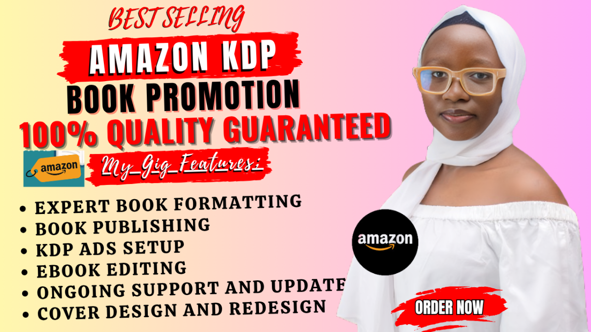 I Will Do Book Formatting Amazon KDP Book Publishing KDP Ads Ebook Promotion