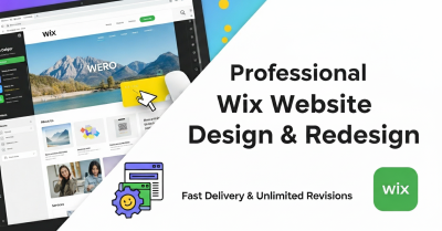 I will design or redesign a professional Wix website with SEO optimization