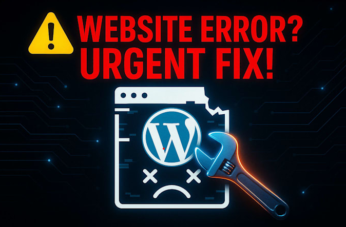 I will do urgent WordPress bug fixing, website repair, error fix and redesign