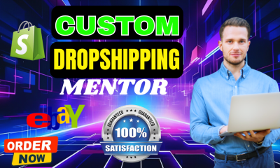 I will be your Shopify Dropshipping Mentor, Amazon FBA Coach, and Dropshipping Consultant