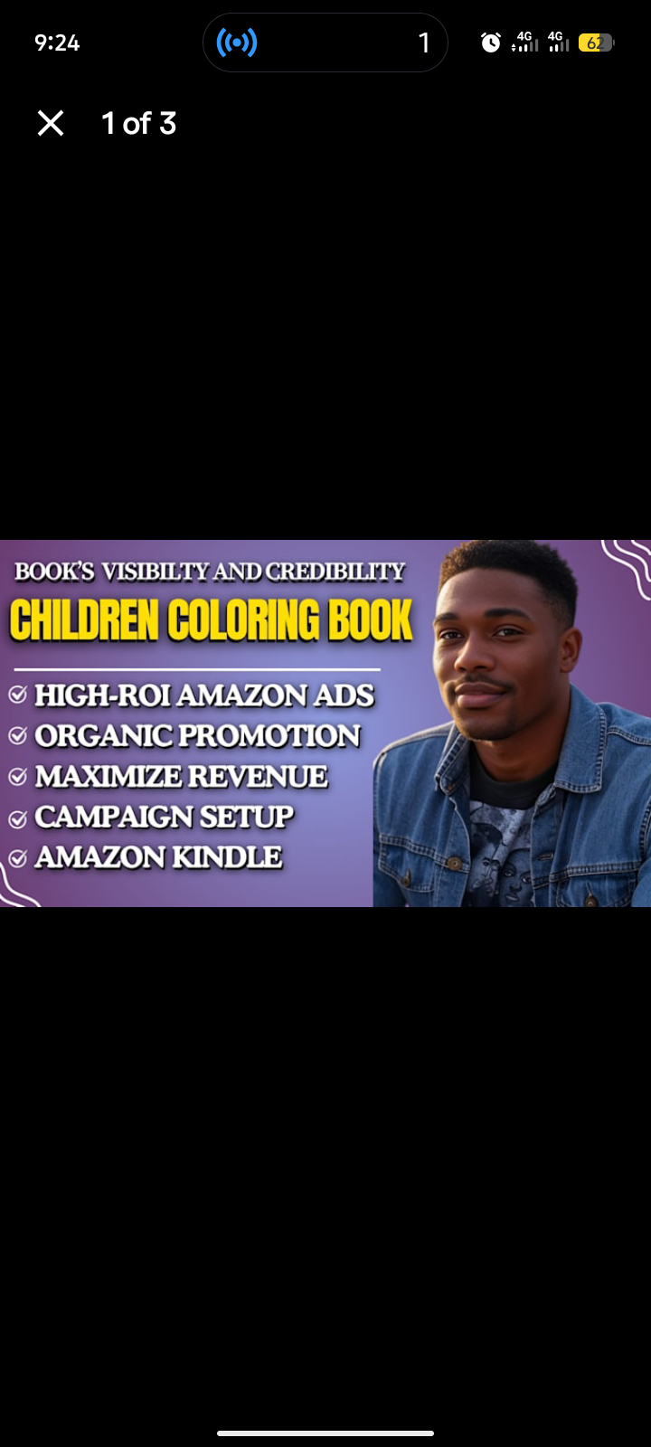 I will do viral children coloring book promotion with effective Amazon ads campaign
