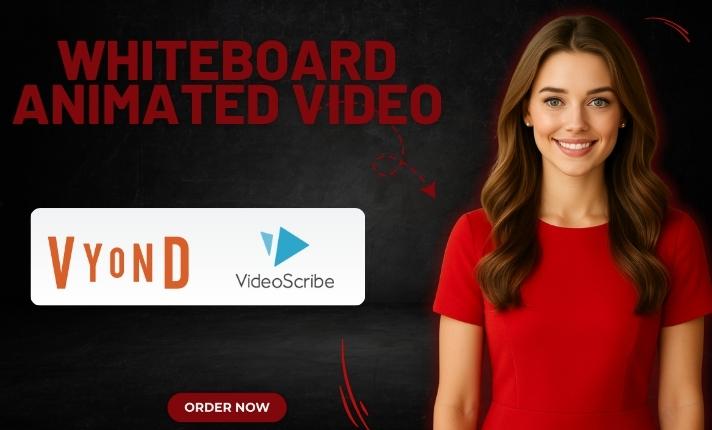 I Will Create Whiteboard and 2D Animated Explainer Product or YouTube Video
