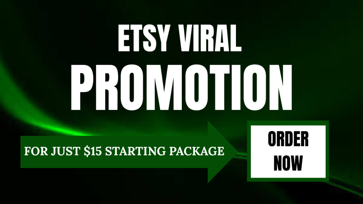 I will do etsy promotion, etsy traffic to increase etsy sales