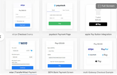 I will Apple Pay API Payment Integration Paystack SEPA Wix Shopify Stripe Payment Wise