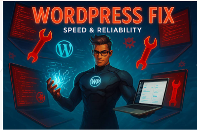 I will urgent fix website errors, repair WordPress, troubleshoot, fix website bugs & plugins