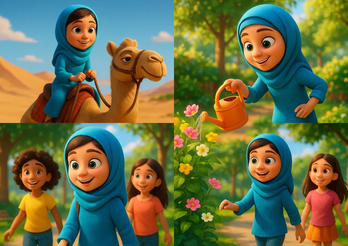 I will create 3d Pixar style kids AI video art story, best Disney Pixar AI music video