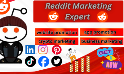 I will reddit post upvote for business website, AI app, SaaS, crypto token promotion