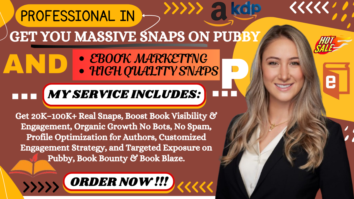 I will get you massive snaps on pubby