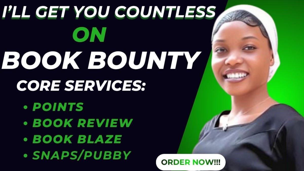 I will get you countless points on Book Bounty