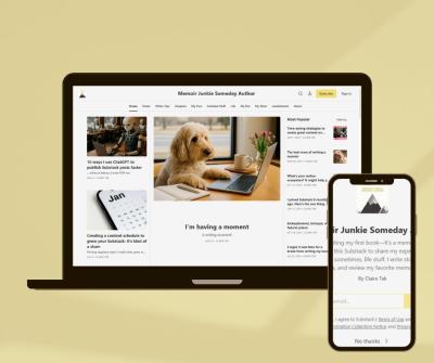 I will set up your Substack account, create posts, and provide an editable newsletter template