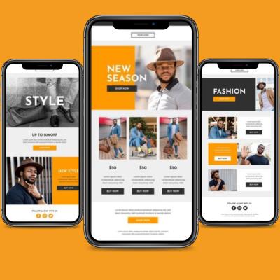 I will design editable Canva, Brevo, Figma, Klaviyo, Mailchimp email newsletter templates