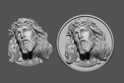 I will sculpt custom 3D coin, bas relief medallion, and coin STL models for 3D printing