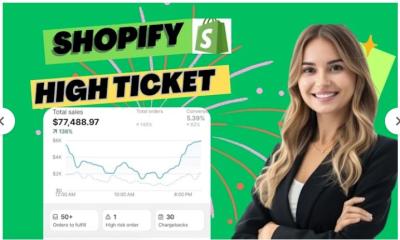 Build Shopify High Ticket Dropshipping Store & High Ticket Product Research