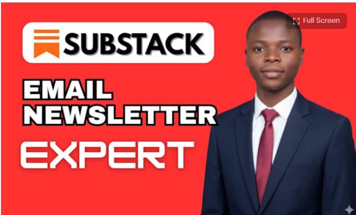 Setup Substack Account & Promotion | Newsletter Template & Post Creation