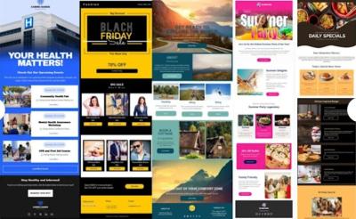 Design Editable Canva, Mailchimp, Klaviyo, Brevo, Figma Email Newsletter Template