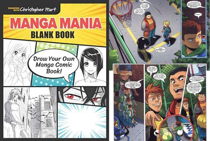 I will do anime manga comic book illustration cover art manhwa manga artist webtoon