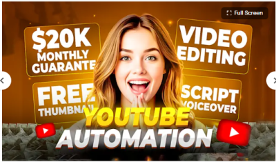 Build and Automate Your Cashcow YouTube Channel for Passive Income