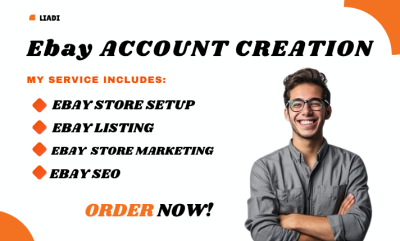 I will manage your eBay account and eBay store and create listings that sell