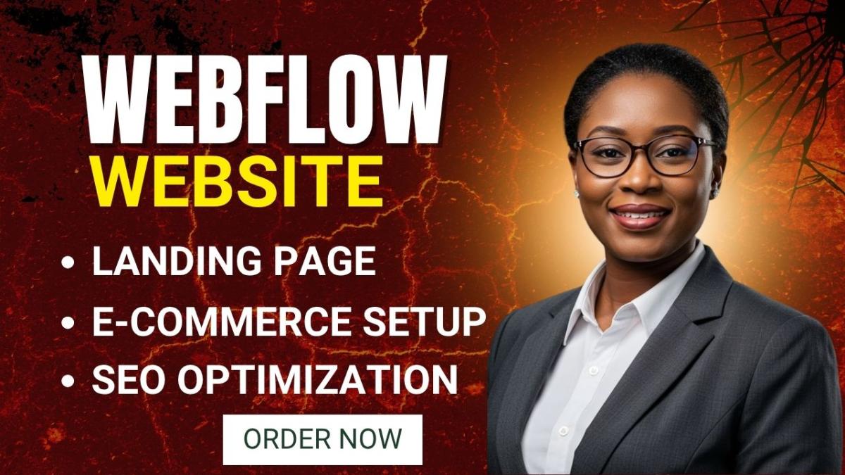 I will fix Webflow hybrid app Framer expert Webflow template fastest website mockup