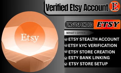 I will do Etsy account creation, Etsy creation USA, and Etsy account verification