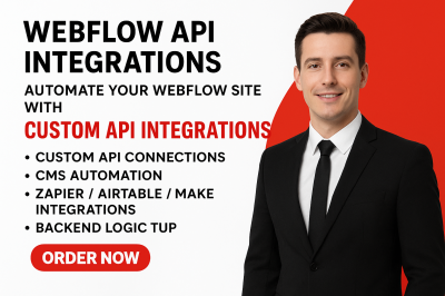 I Will Build Custom Webflow API Integrations for Your Website