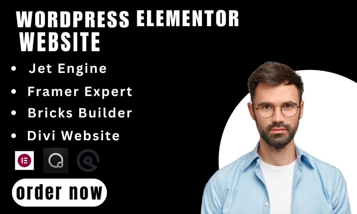 I will build generatepress oxygen bricks builder, kadence pro theme, divi elementor pro