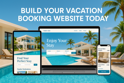 I will setup direct booking website with OwnerRez, Guesty, HostAway, Lodgify, Airbnb, VRBO