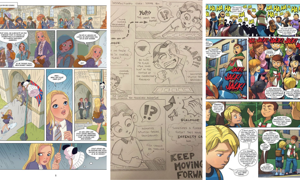 I will do comic book illustration graphic novel cartoon comic strip comic artist comic