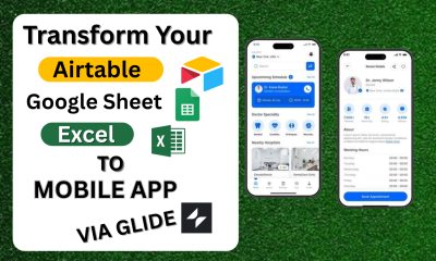 I will build custom no code apps, expert in Glide, AppSheet, Airtable, Adalo, Softr